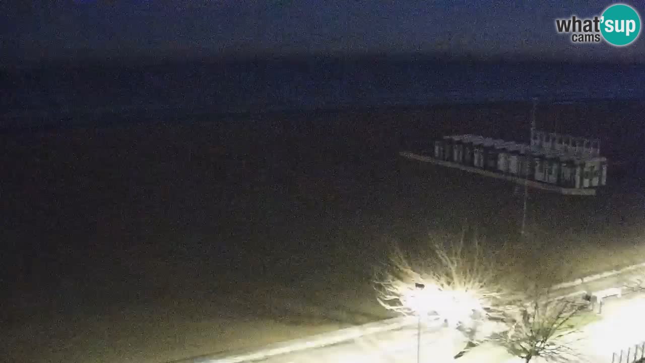 Webcam en vivo playa Bibione – vista desde Ashanti ApartHotel