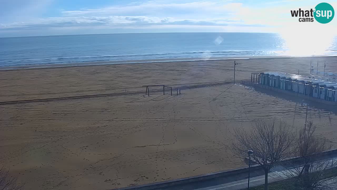 Webcam en vivo playa Bibione – vista desde Ashanti ApartHotel