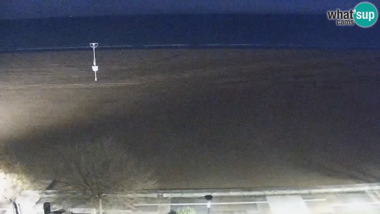 Webcam en direct plage de Bibione – vue depuis Ashanti ApartHotel