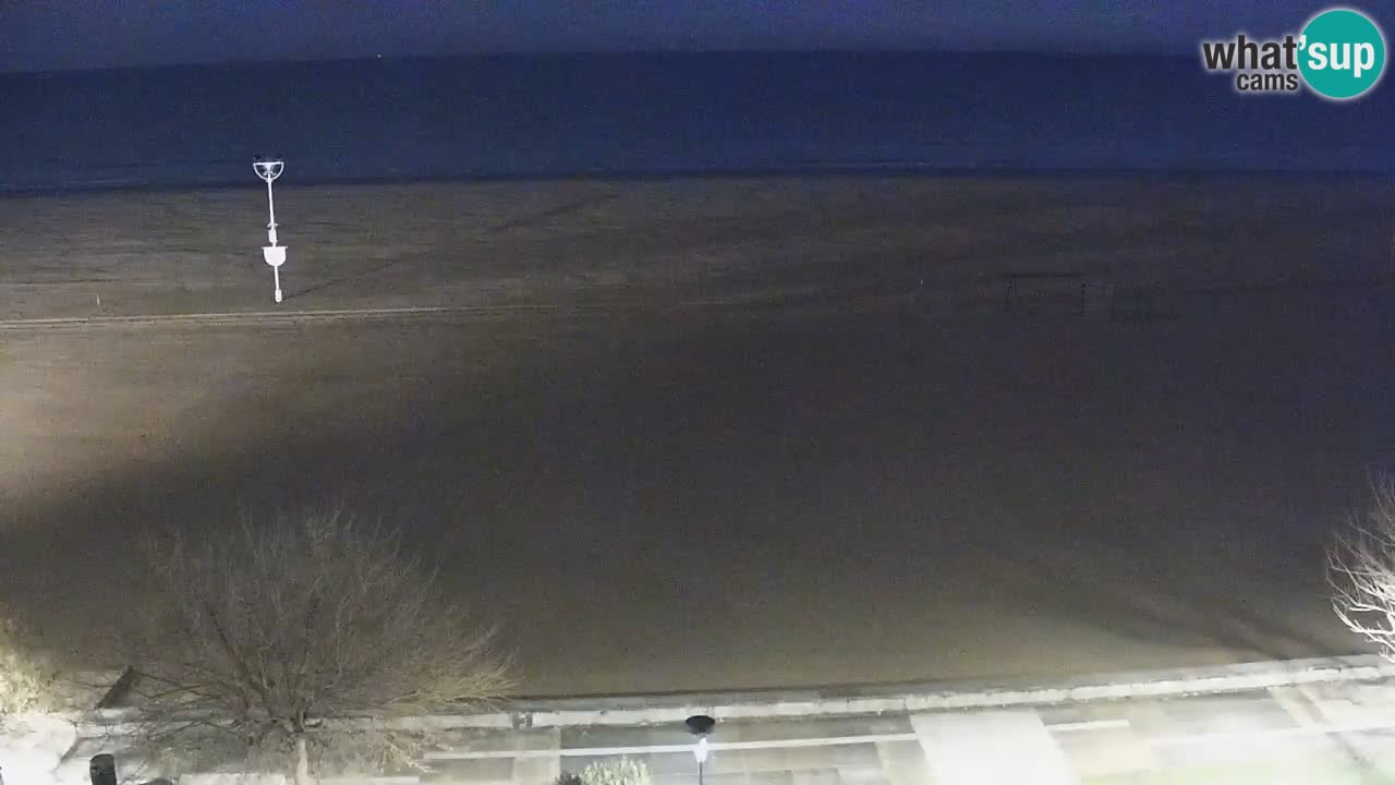 Webcam en vivo playa Bibione – vista desde Ashanti ApartHotel