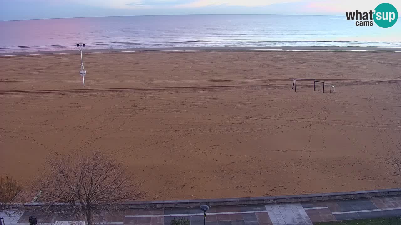 Web kamera Bibione plaža – pogled sa Ashanti ApartHotela