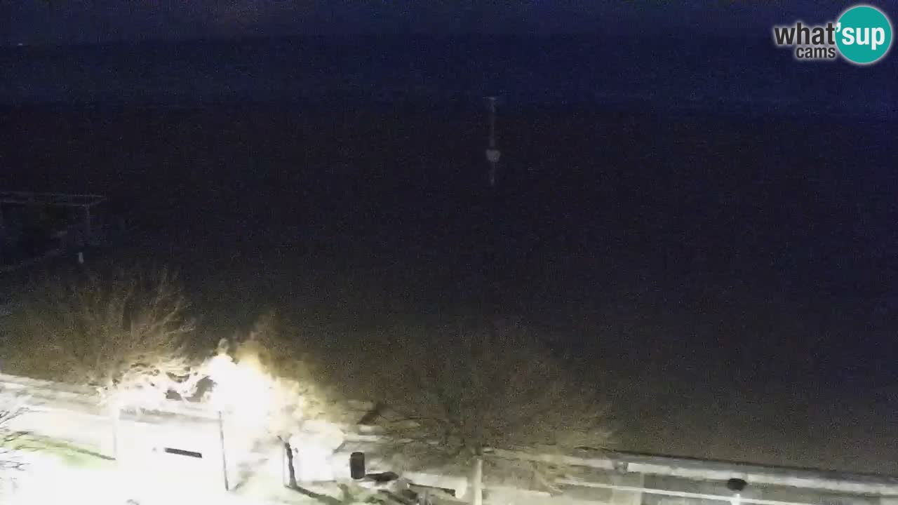 Webcam en vivo playa Bibione – vista desde Ashanti ApartHotel