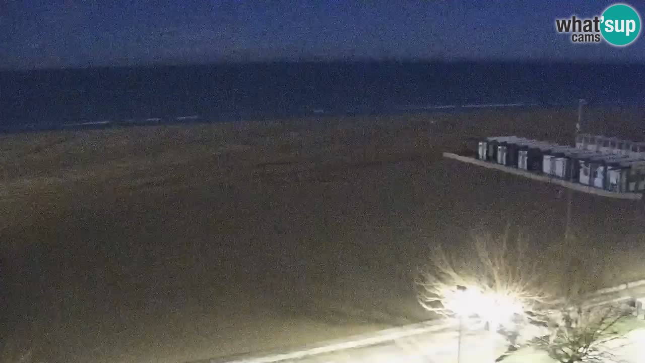 Webcam en direct plage de Bibione – vue depuis Ashanti ApartHotel