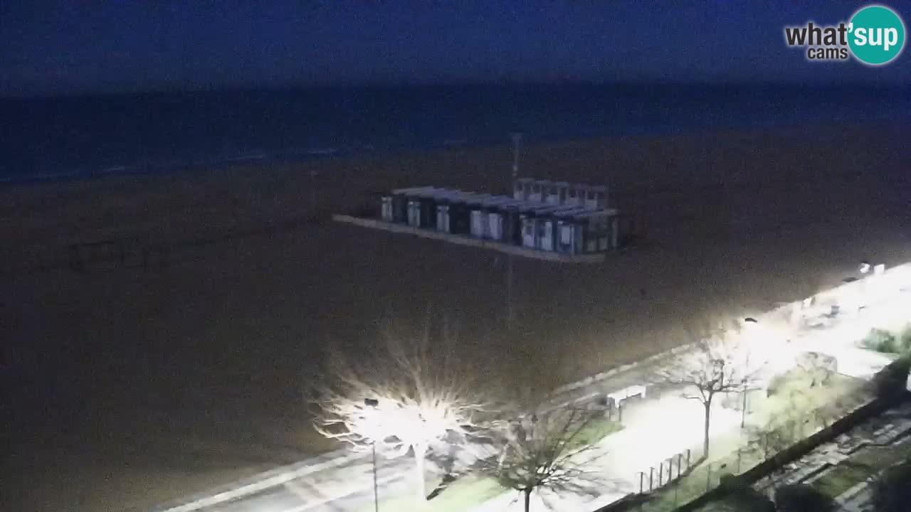 Web kamera Bibione plaža – pogled sa Ashanti ApartHotela