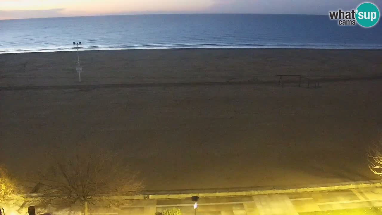 Webcam en direct plage de Bibione – vue depuis Ashanti ApartHotel