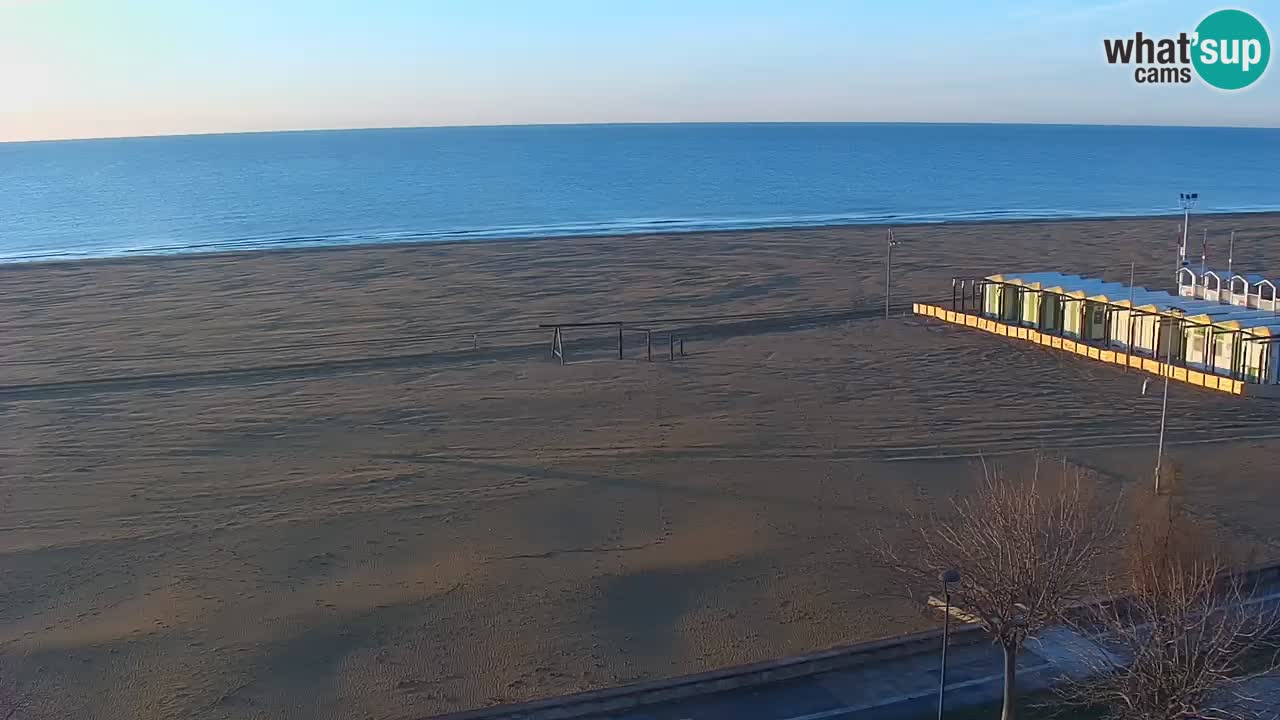 Web kamera Bibione plaža – pogled sa Ashanti ApartHotela