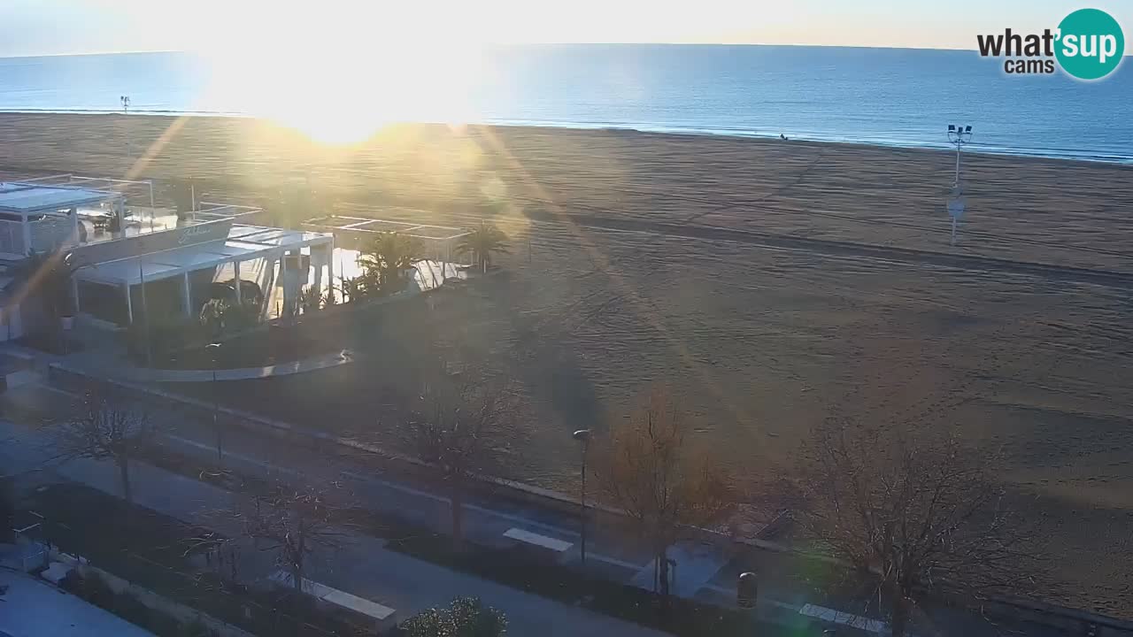 Webcam en vivo playa Bibione – vista desde Ashanti ApartHotel
