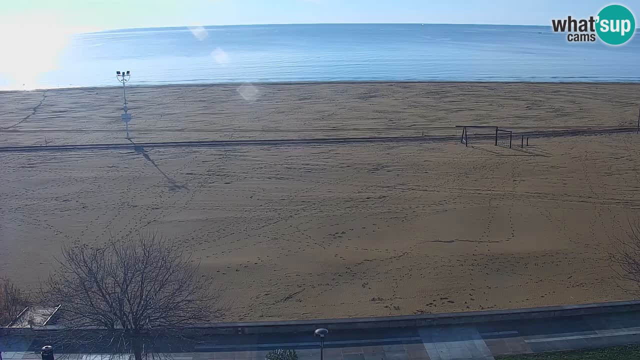 Webcam en vivo playa Bibione – vista desde Ashanti ApartHotel