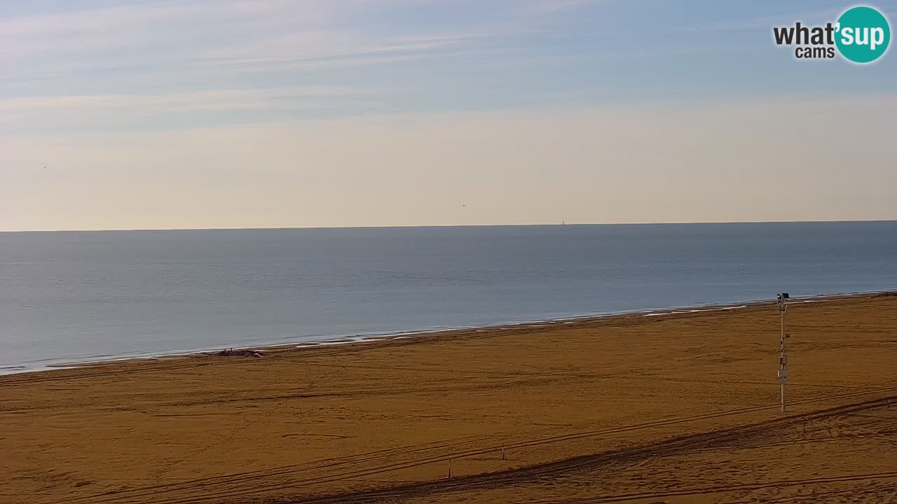 Webcam en vivo playa Bibione – vista desde Ashanti ApartHotel