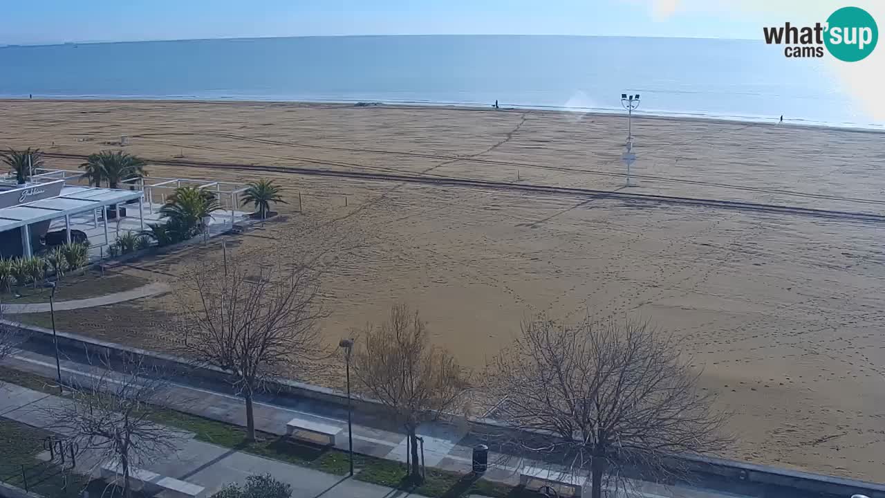 Webcam en vivo playa Bibione – vista desde Ashanti ApartHotel
