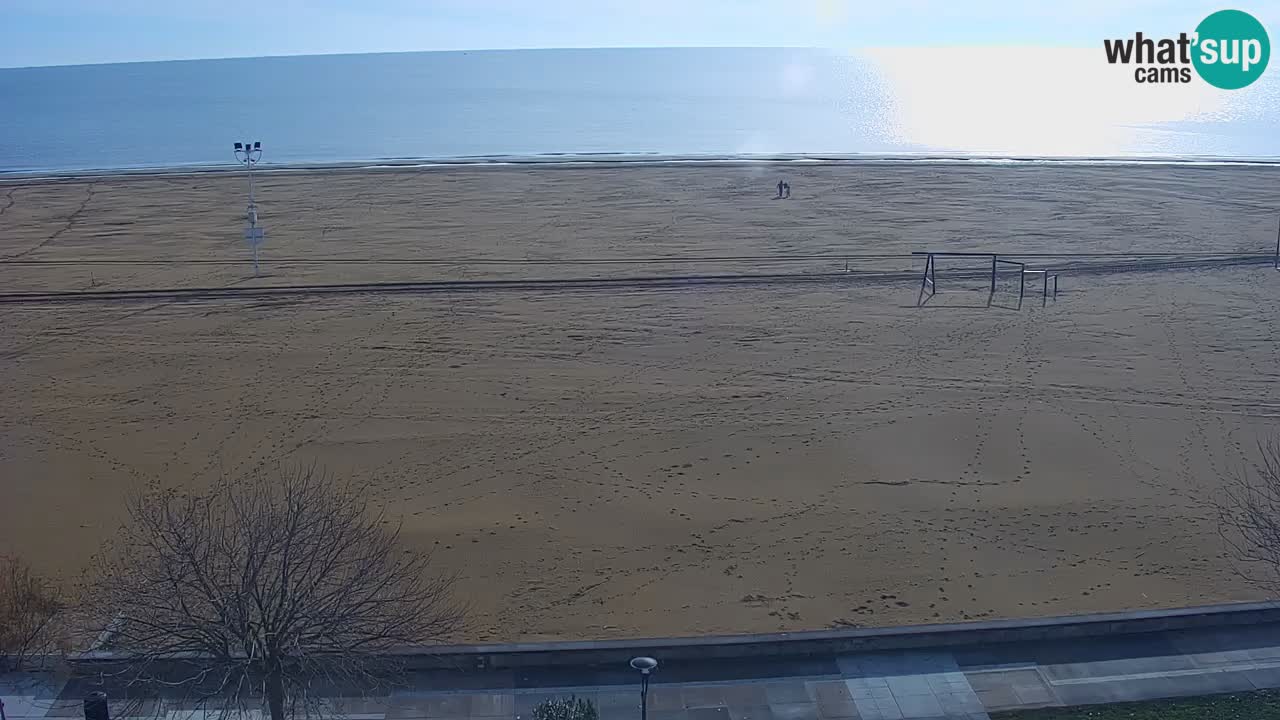 Webcam en direct plage de Bibione – vue depuis Ashanti ApartHotel