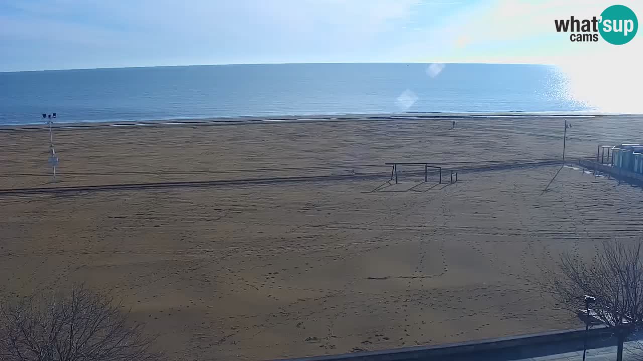 Webcam en vivo playa Bibione – vista desde Ashanti ApartHotel