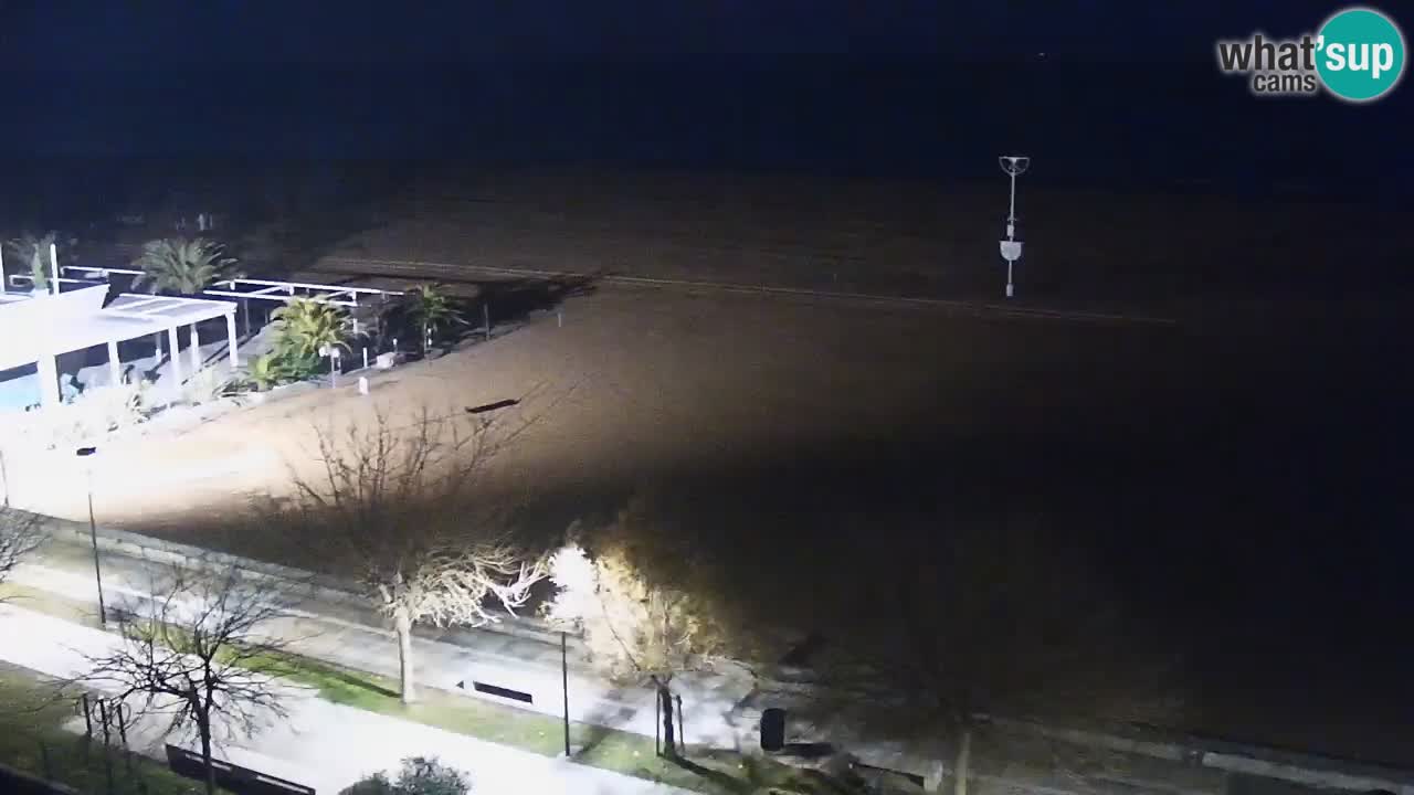 Webcam en vivo playa Bibione – vista desde Ashanti ApartHotel