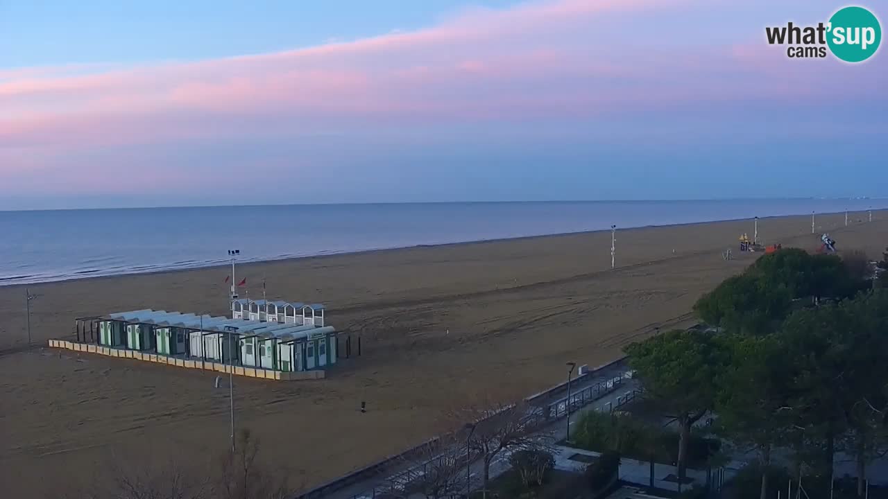 Webcam en vivo playa Bibione – vista desde Ashanti ApartHotel