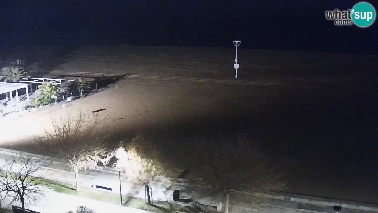 Webcam en direct plage de Bibione – vue depuis Ashanti ApartHotel