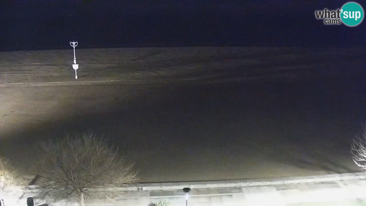 Webcam en direct plage de Bibione – vue depuis Ashanti ApartHotel