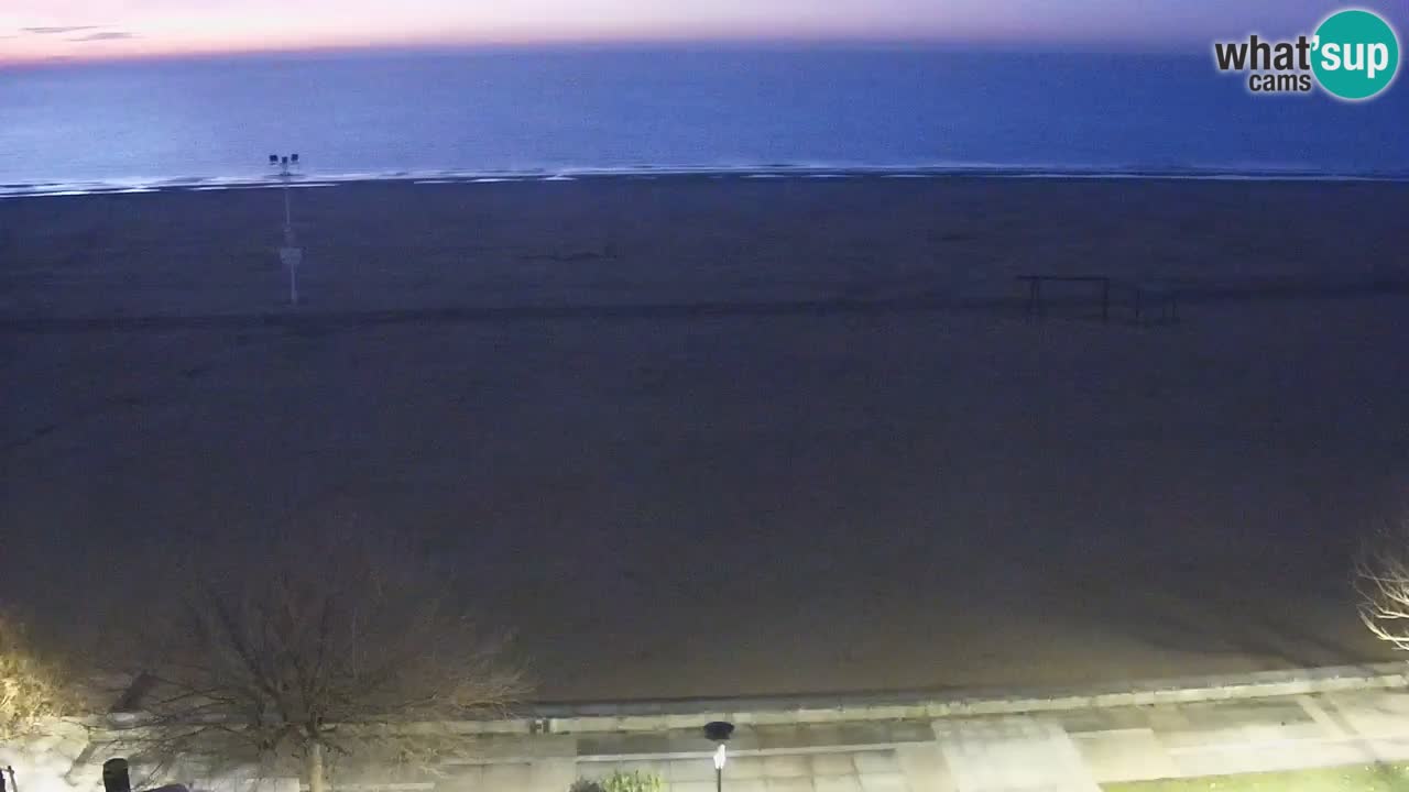 Webcam en vivo playa Bibione – vista desde Ashanti ApartHotel