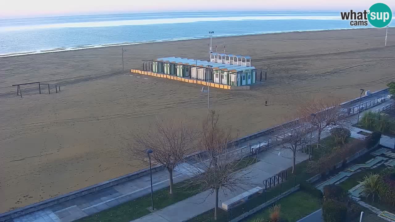 Webcam en vivo playa Bibione – vista desde Ashanti ApartHotel
