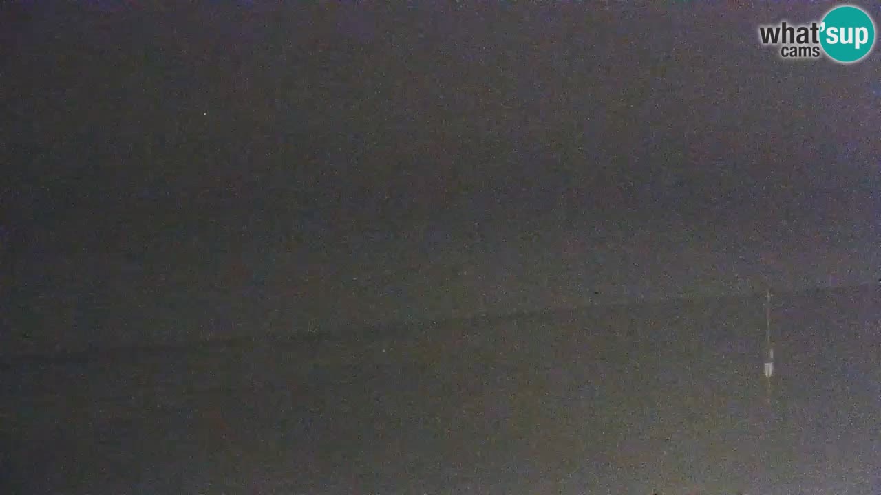 Spletna kamera Bibione plaža – pogled iz Ashanti ApartHotela