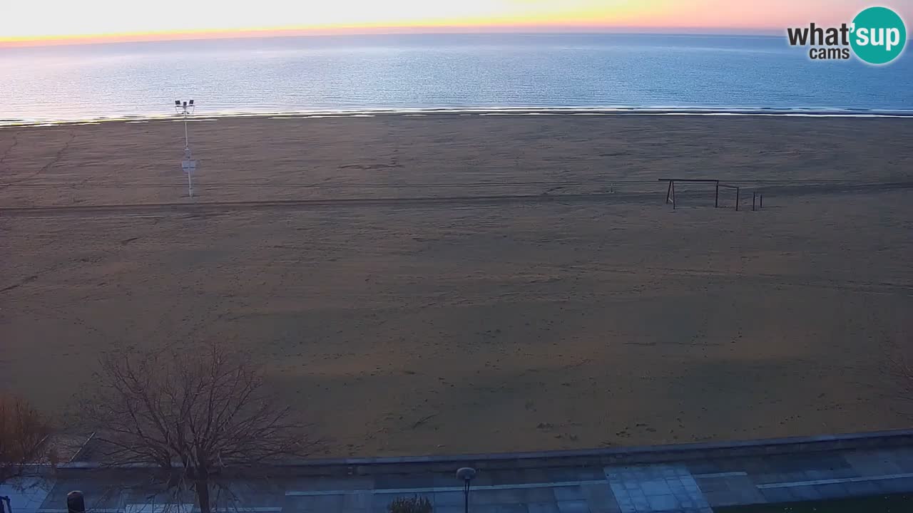 Web kamera Bibione plaža – pogled sa Ashanti ApartHotela