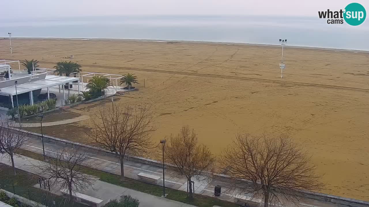 Webcam en direct plage de Bibione – vue depuis Ashanti ApartHotel