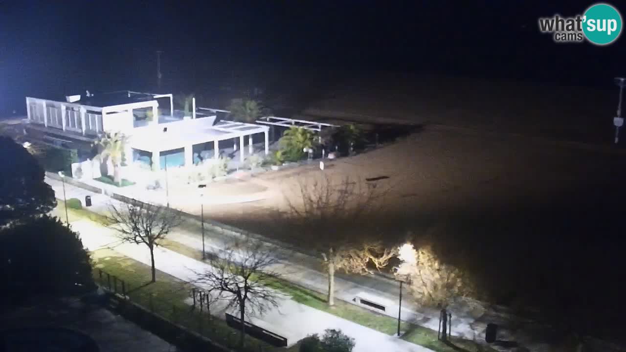 Webcam en direct plage de Bibione – vue depuis Ashanti ApartHotel