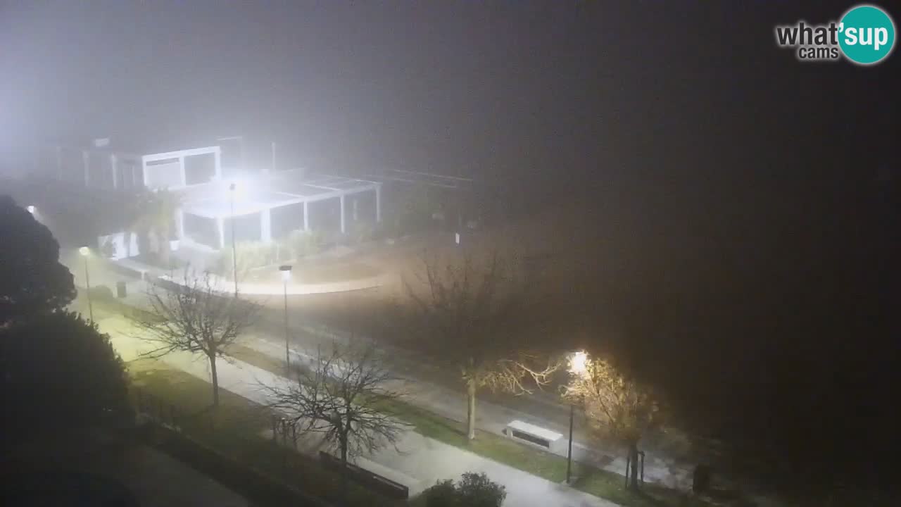 Webcam en direct plage de Bibione – vue depuis Ashanti ApartHotel