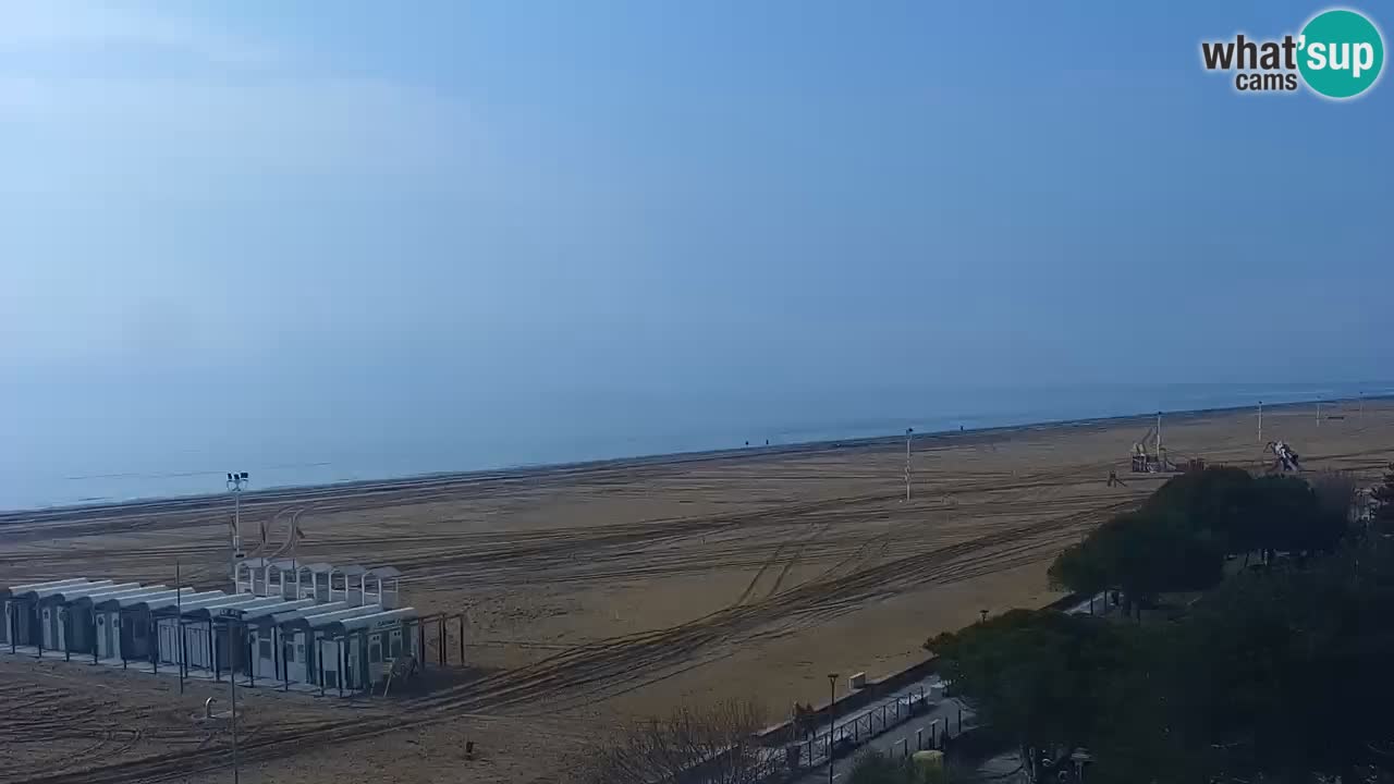 Web kamera Bibione plaža – pogled sa Ashanti ApartHotela