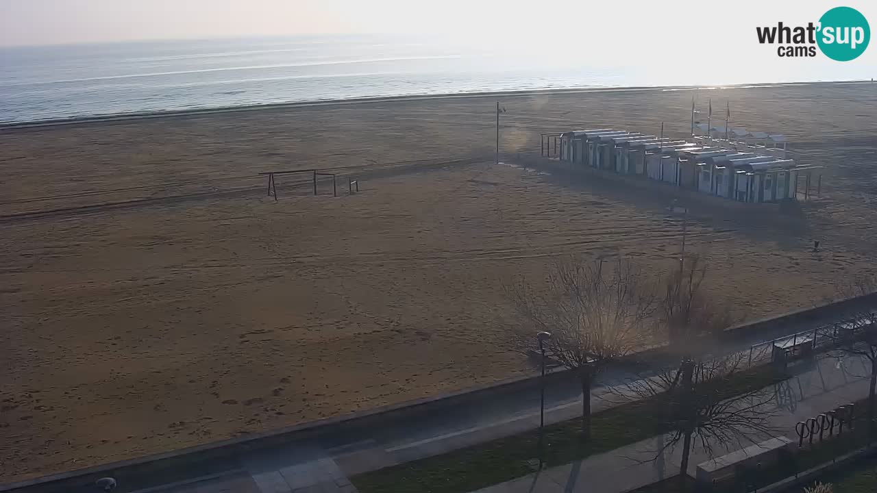 Web kamera Bibione plaža – pogled sa Ashanti ApartHotela