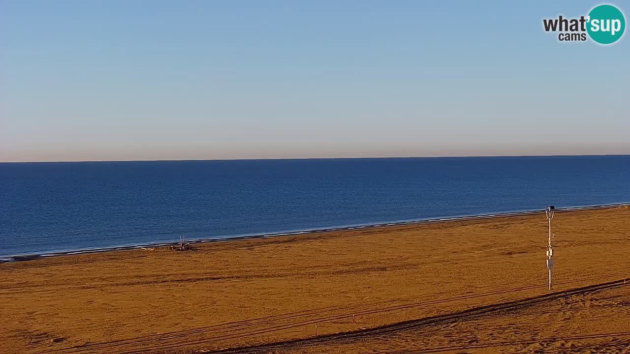 Webcam en direct plage de Bibione – vue depuis Ashanti ApartHotel