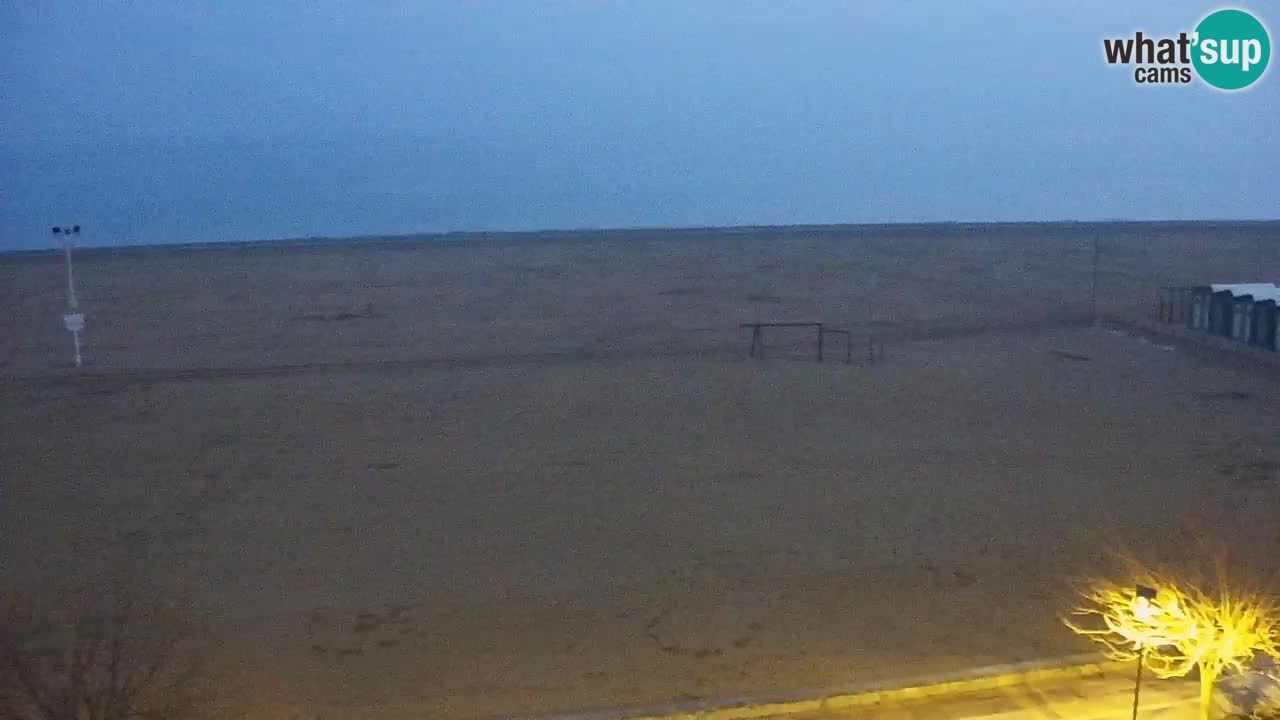 Webcam en vivo playa Bibione – vista desde Ashanti ApartHotel
