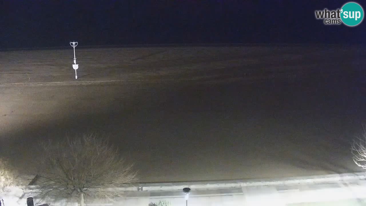 Webcam en vivo playa Bibione – vista desde Ashanti ApartHotel