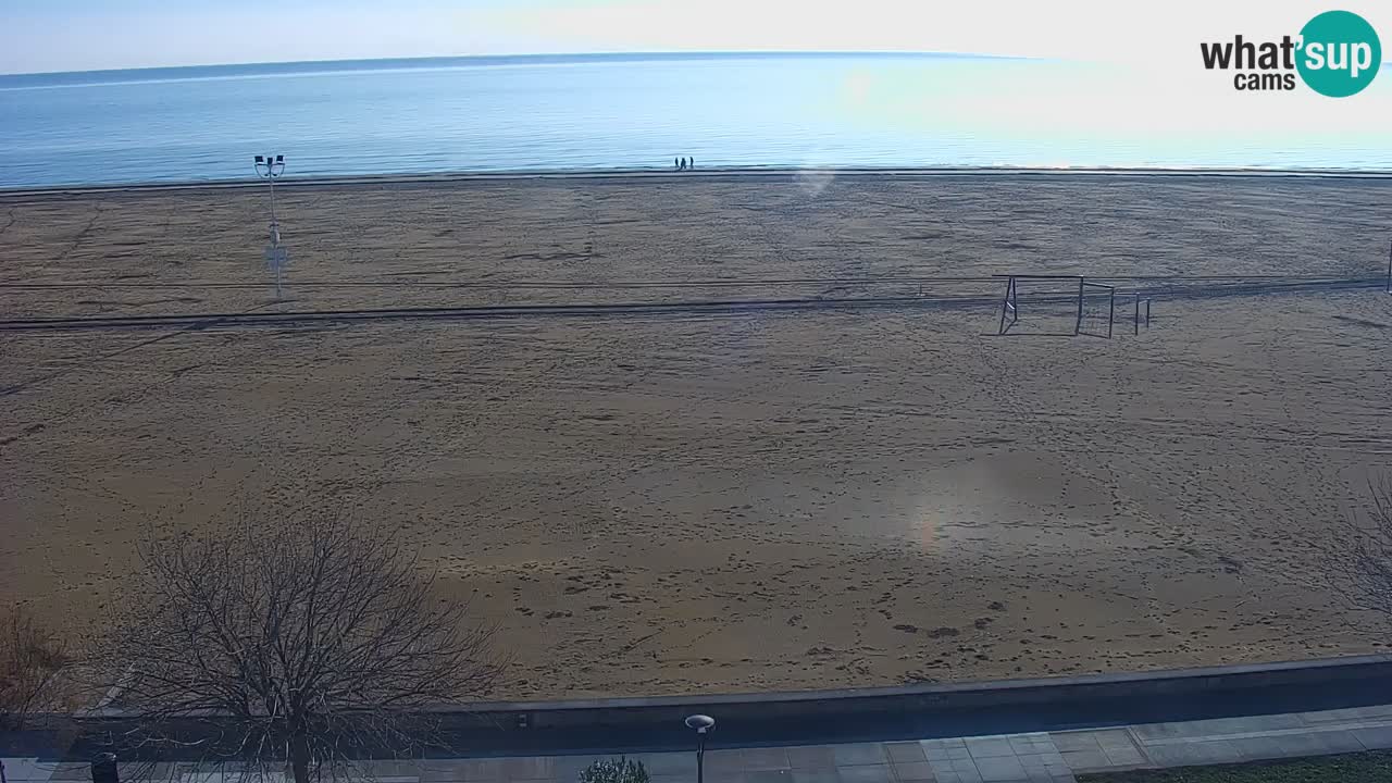 Webcam en direct plage de Bibione – vue depuis Ashanti ApartHotel