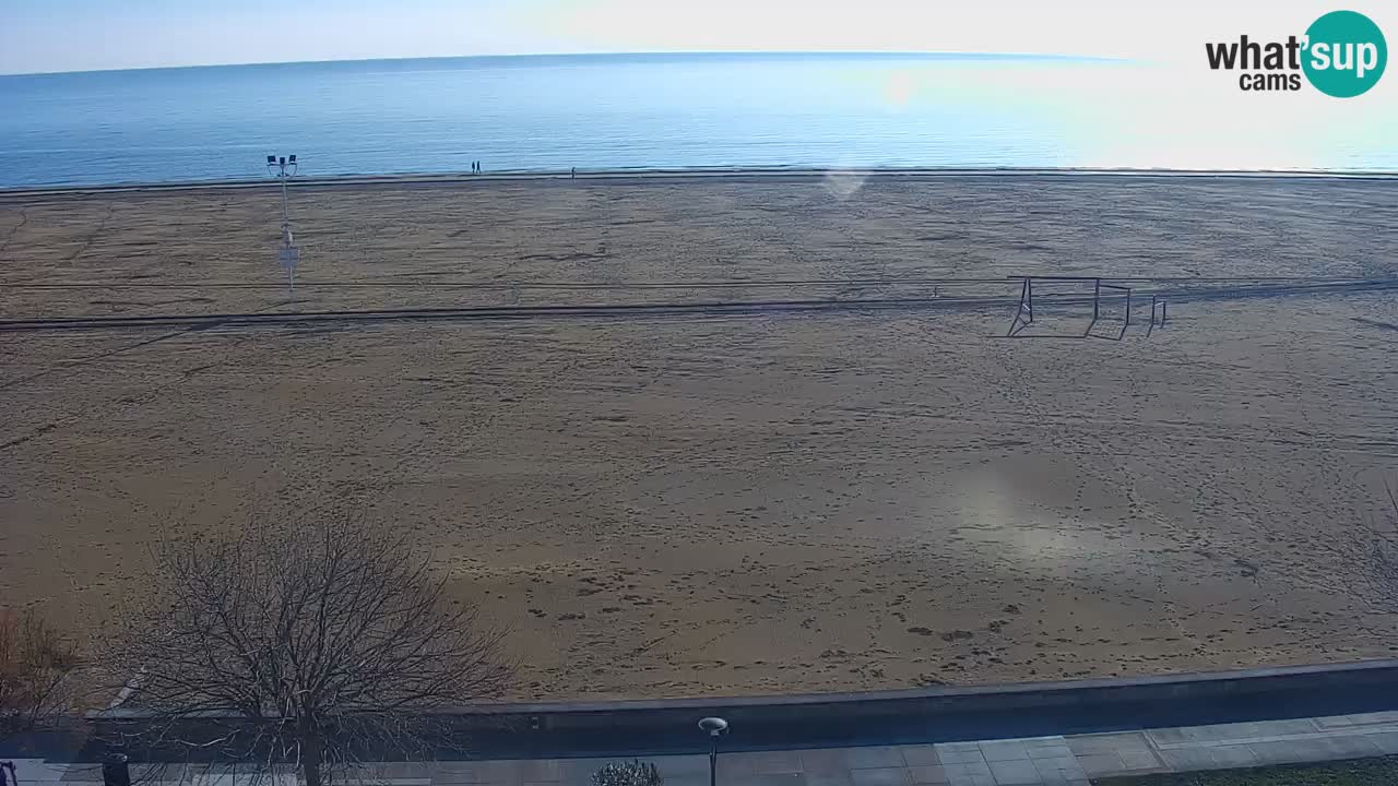 Web kamera Bibione plaža – pogled sa Ashanti ApartHotela