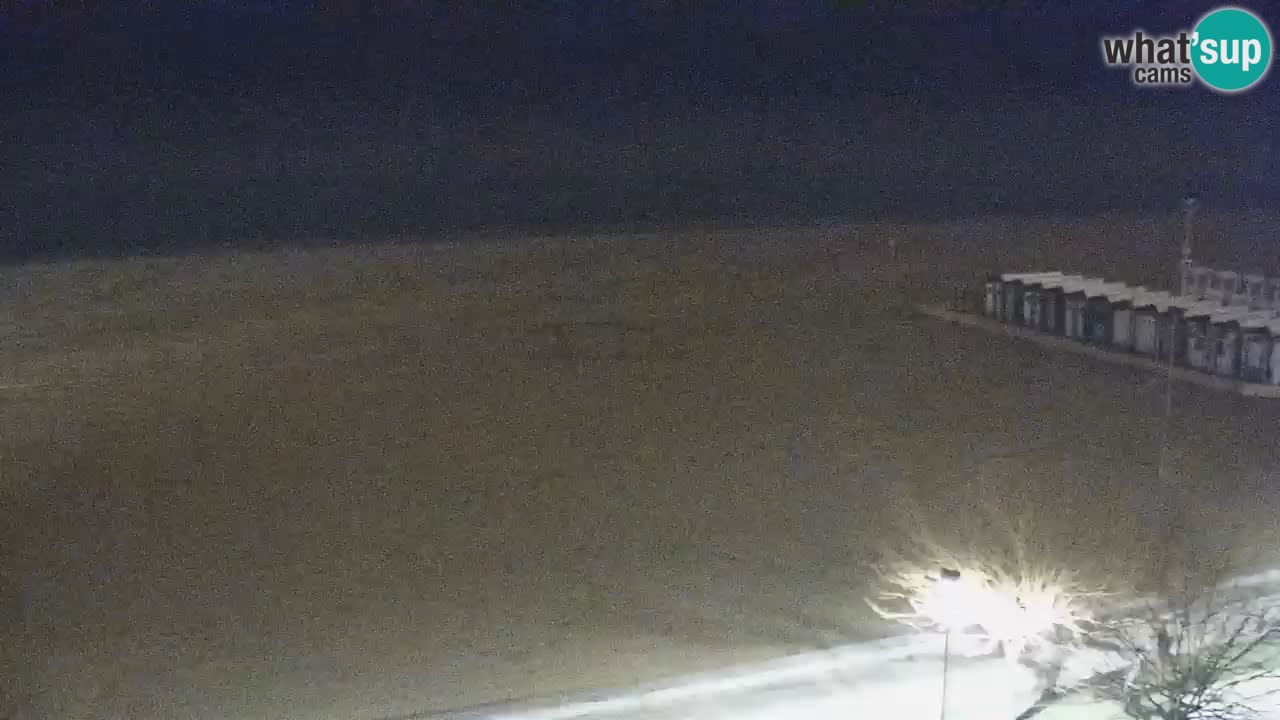 Webcam en direct plage de Bibione – vue depuis Ashanti ApartHotel