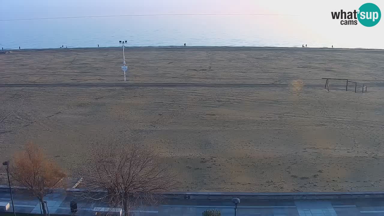 Webcam en direct plage de Bibione – vue depuis Ashanti ApartHotel