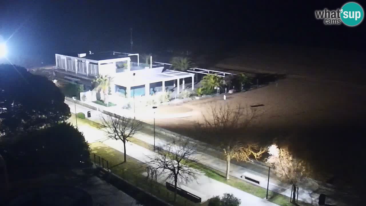 Webcam en vivo playa Bibione – vista desde Ashanti ApartHotel