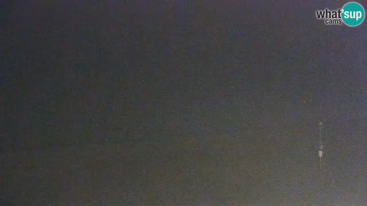 Spletna kamera Bibione plaža – pogled iz Ashanti ApartHotela