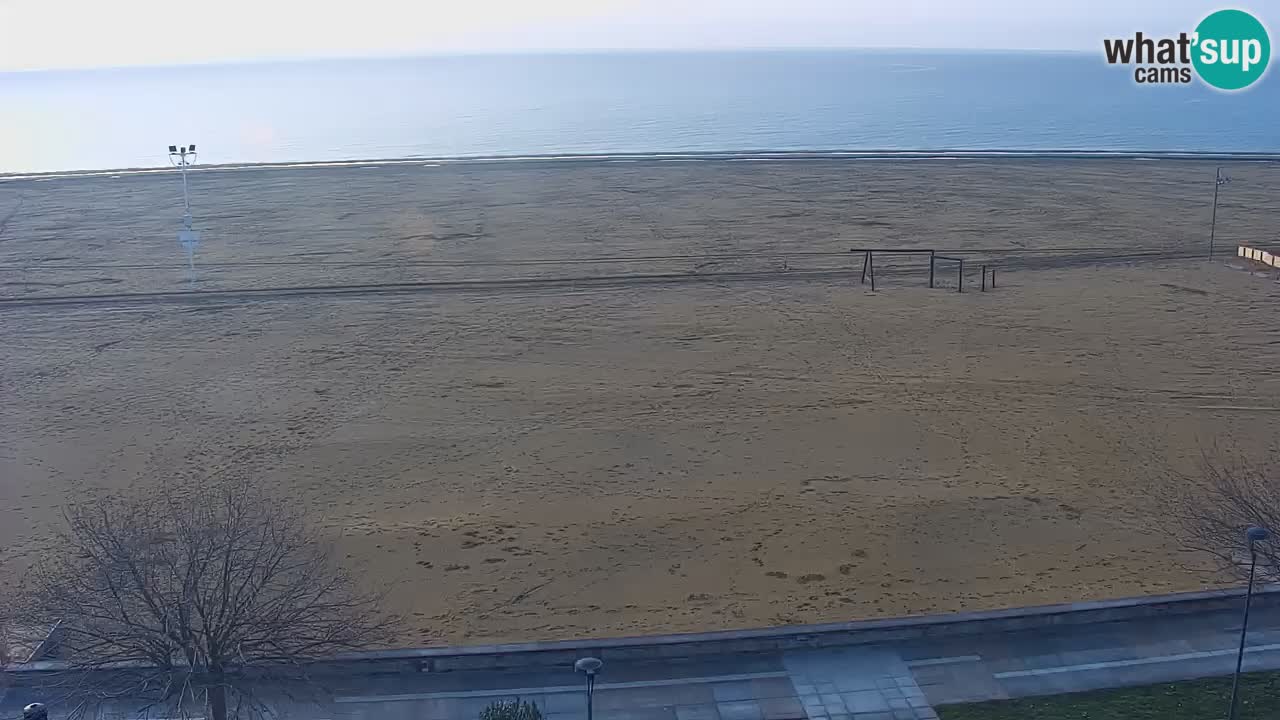 Webcam en vivo playa Bibione – vista desde Ashanti ApartHotel