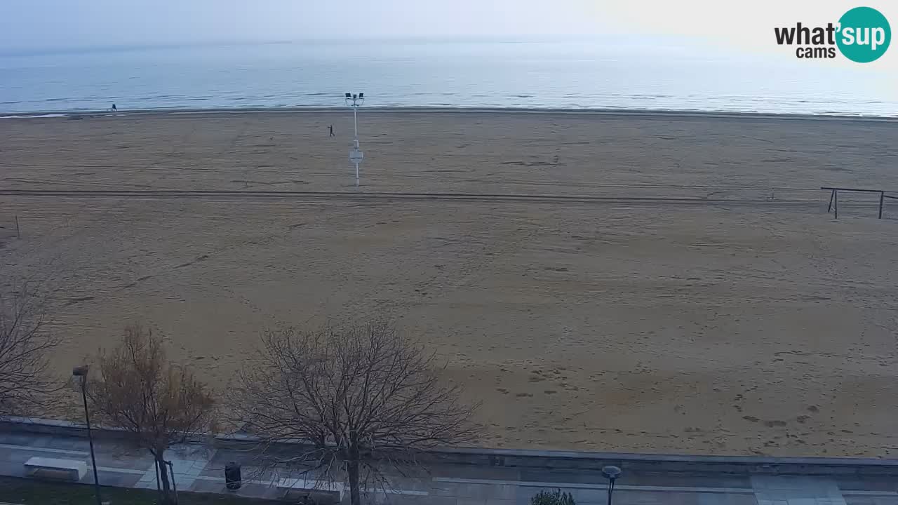 Webcam en direct plage de Bibione – vue depuis Ashanti ApartHotel