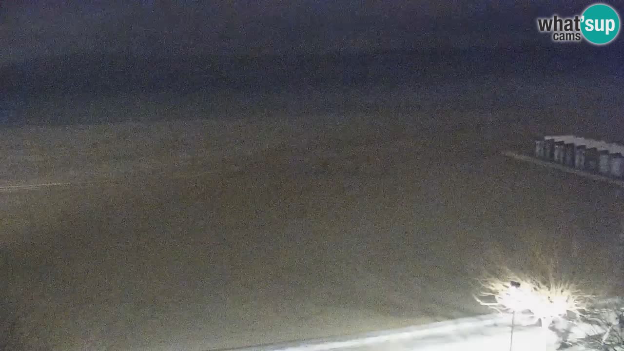 Web kamera Bibione plaža – pogled sa Ashanti ApartHotela