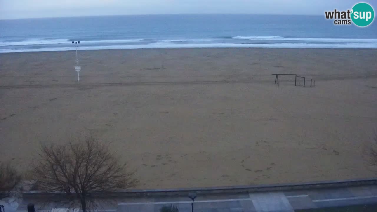 Webcam en vivo playa Bibione – vista desde Ashanti ApartHotel