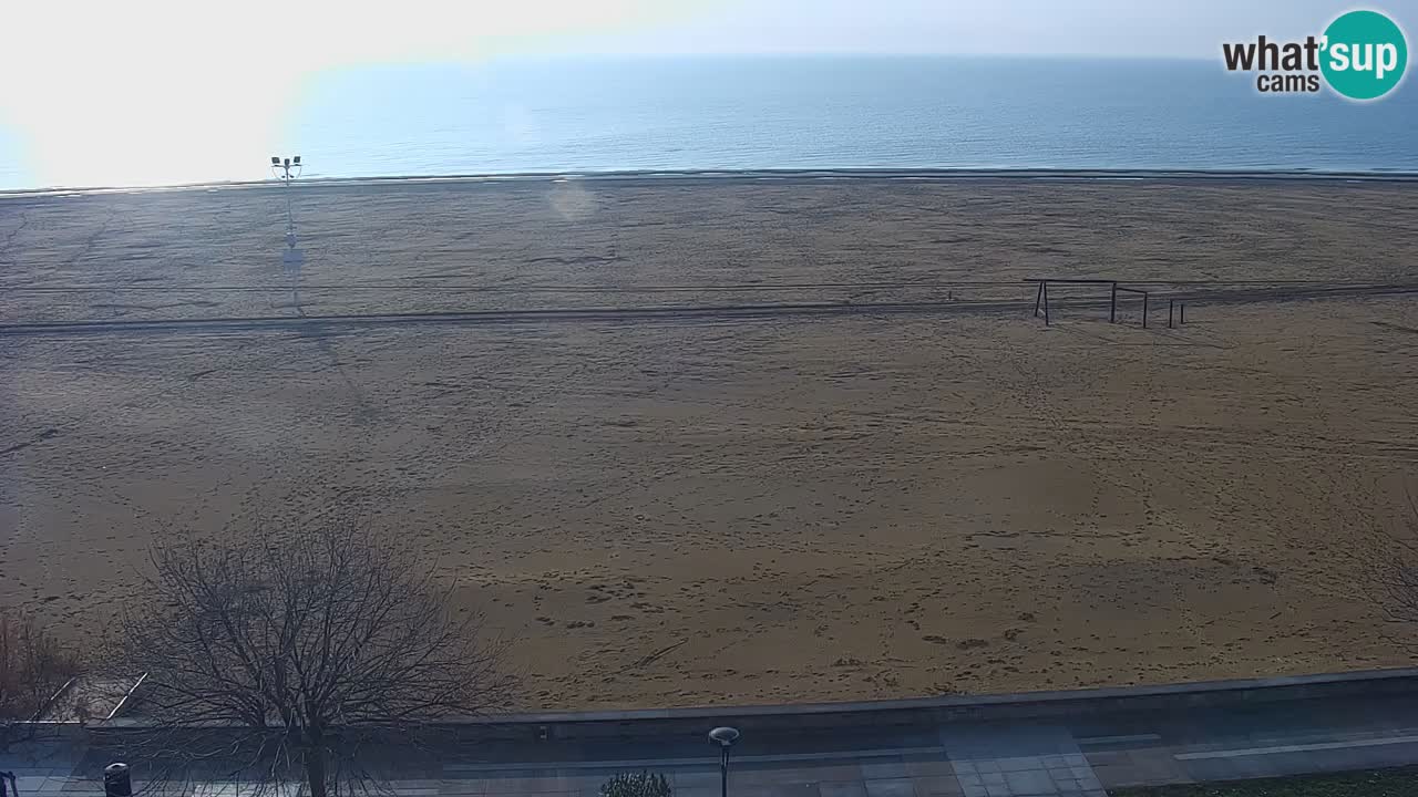 Webcam en vivo playa Bibione – vista desde Ashanti ApartHotel