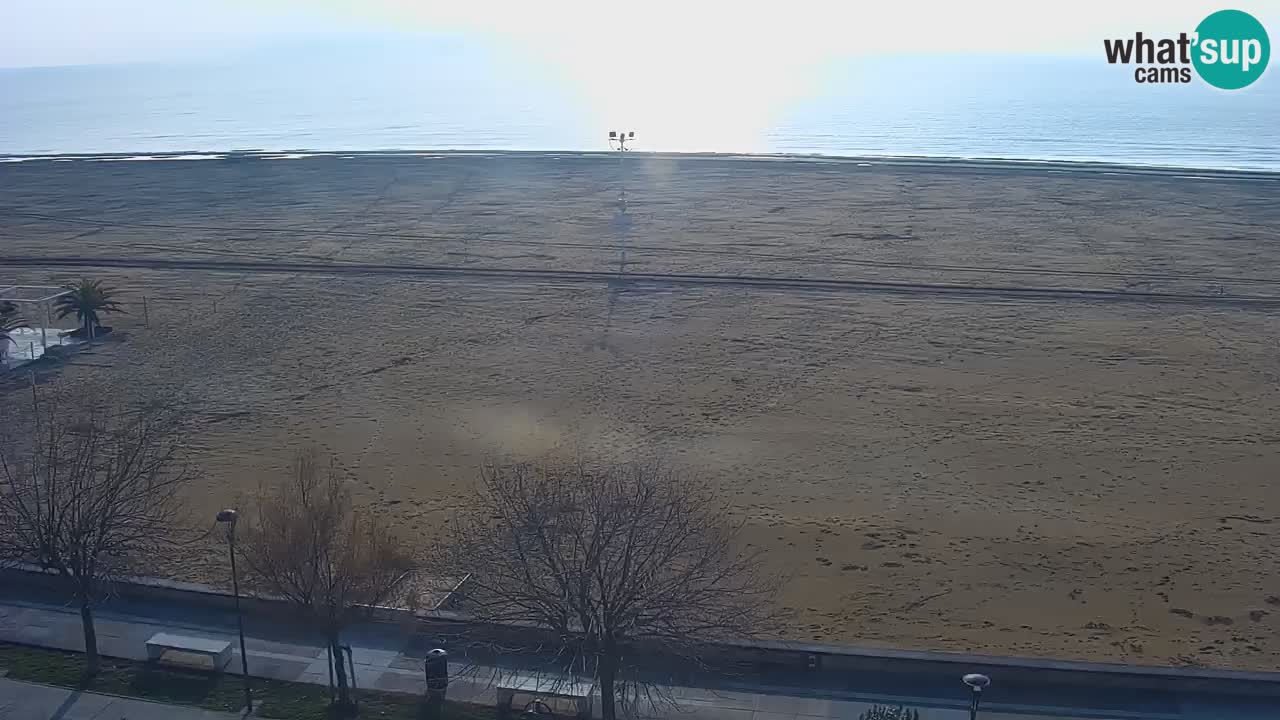 Webcam en direct plage de Bibione – vue depuis Ashanti ApartHotel