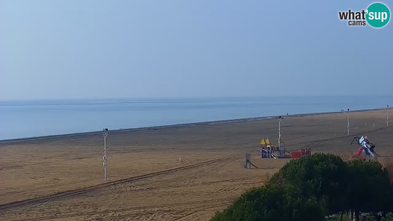 Webcam en vivo playa Bibione – vista desde Ashanti ApartHotel