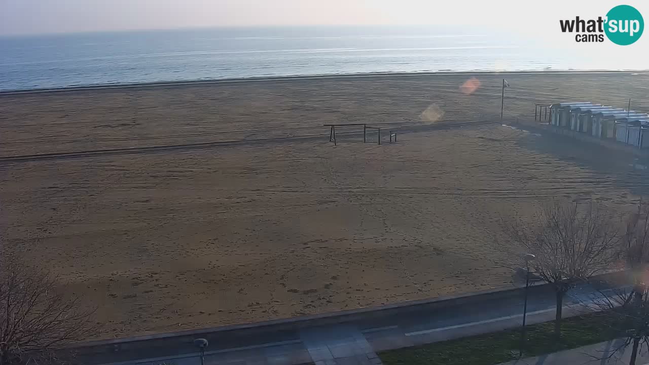 Web kamera Bibione plaža – pogled sa Ashanti ApartHotela