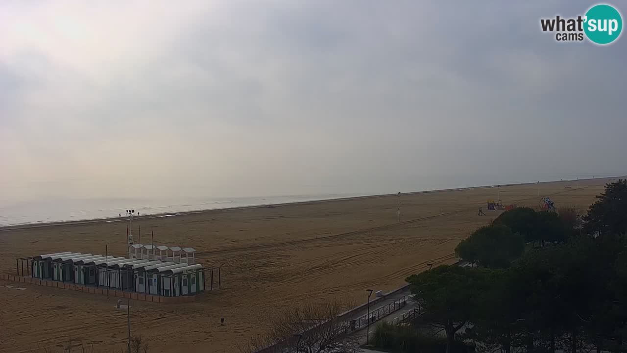 Webcam en vivo playa Bibione – vista desde Ashanti ApartHotel