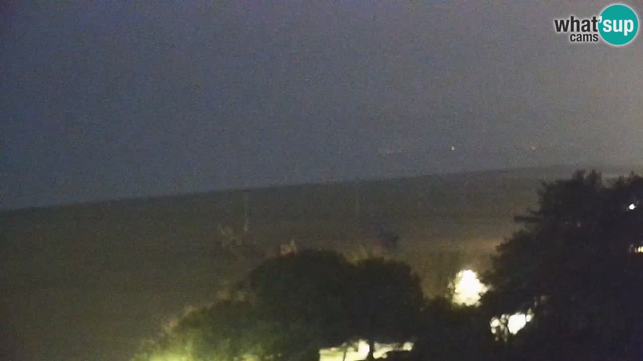 Webcam en direct plage de Bibione – vue depuis Ashanti ApartHotel