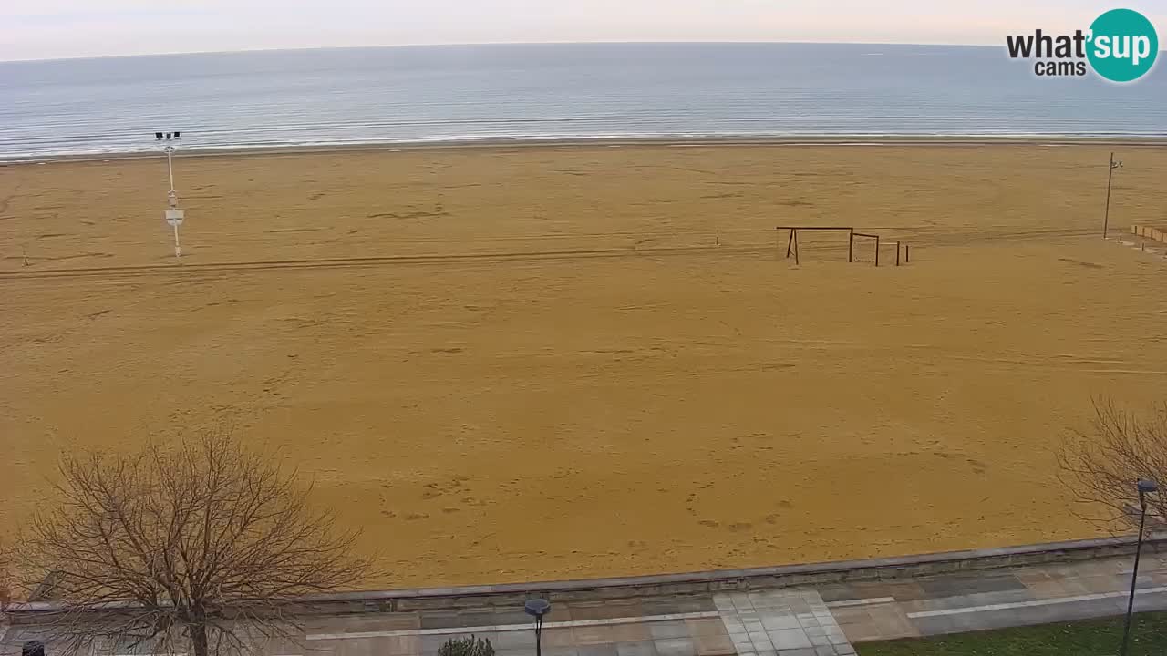 Webcam en direct plage de Bibione – vue depuis Ashanti ApartHotel