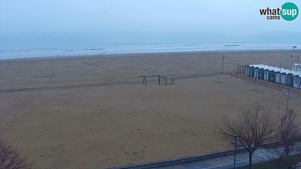 Webcam en direct plage de Bibione – vue depuis Ashanti ApartHotel